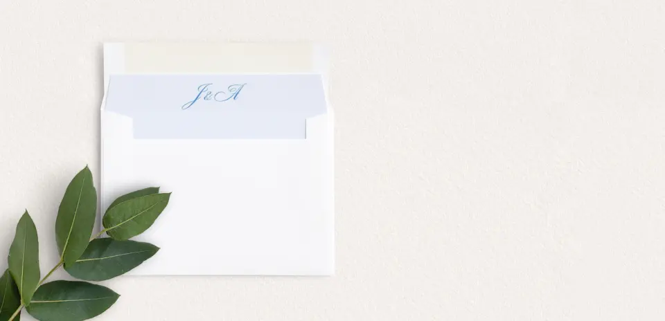 Envelope Liner inside Envelope