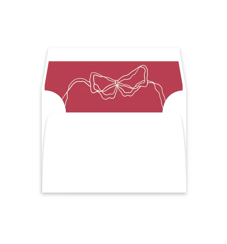 This is a  4⅞" x 4.563" Envelope Liners (ELM) called Heart On My Sleeve printed in full color