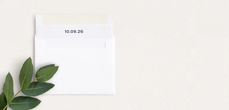 Envelope Liner inside Envelope