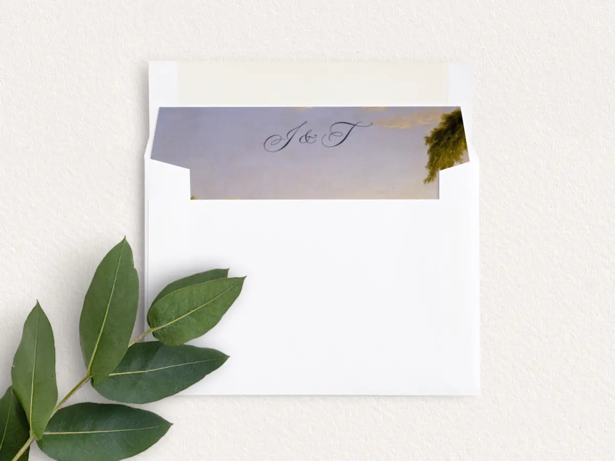 Envelope Liner inside Envelope