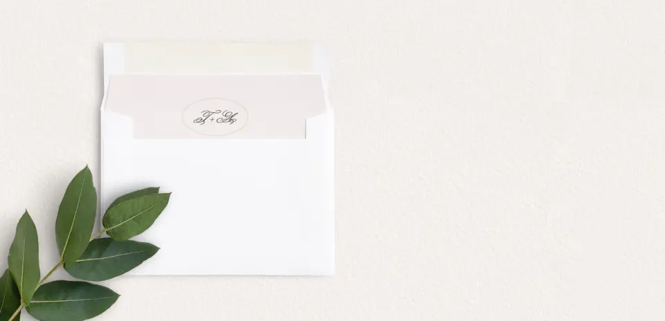 Envelope Liner inside Envelope
