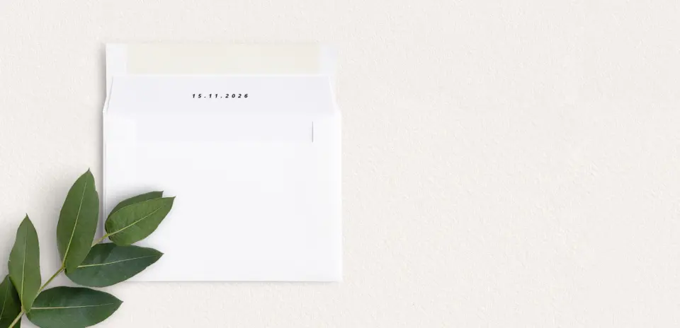 Envelope Liner inside Envelope