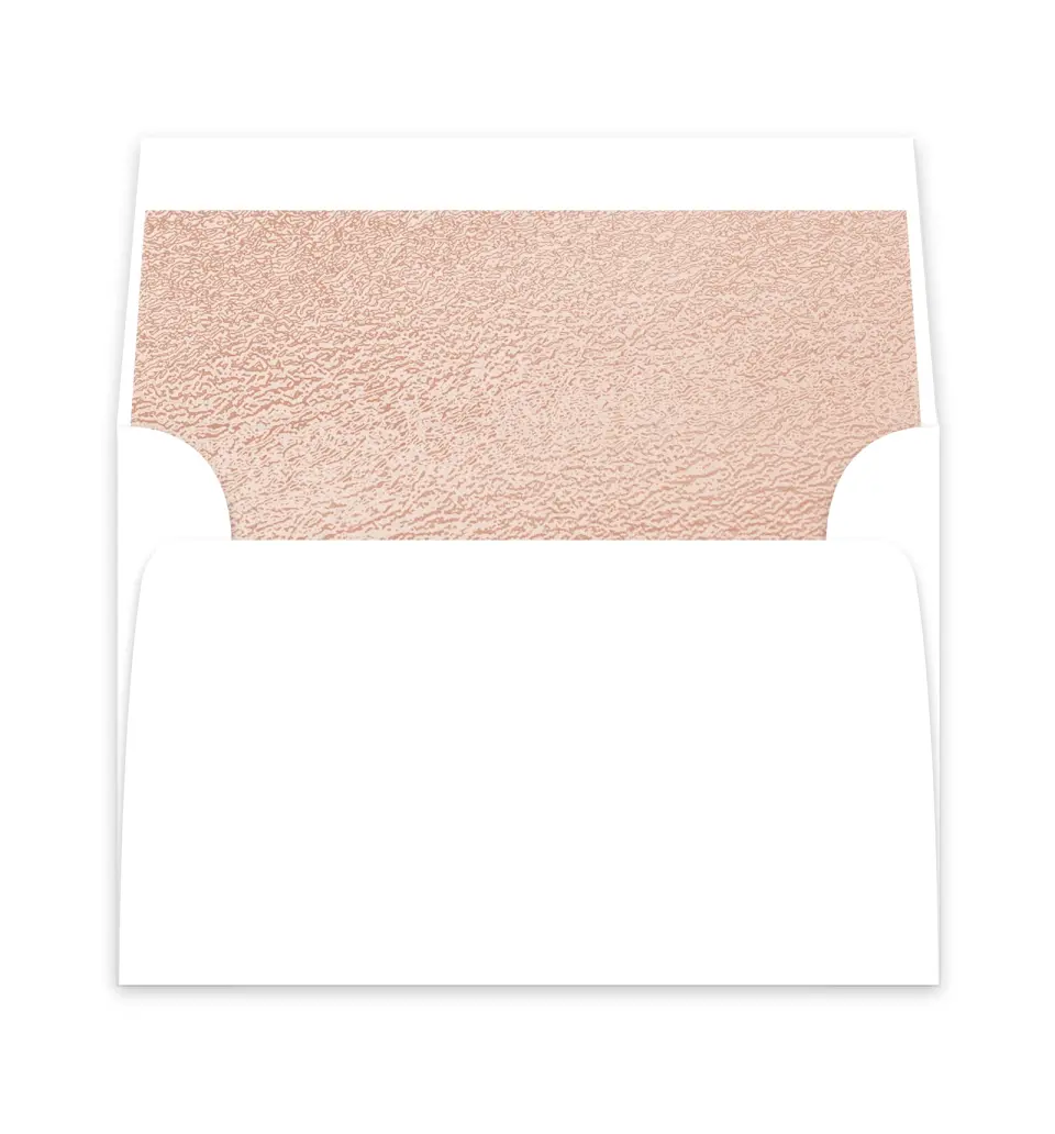 This is a  6" x 5.812" Envelope Liners (ELP) called Luster Opulence printed in full color