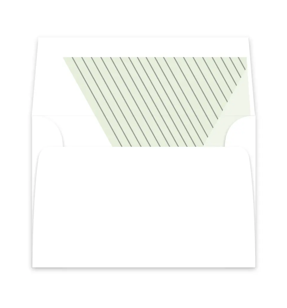 This is a  6" x 5.812" Envelope Liners (ELP) called Geometric Weave printed in full color