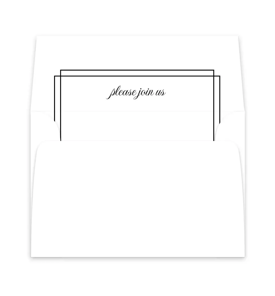 This is a  6" x 5.812" Envelope Liners (ELP) called Because You're Mine printed in full color