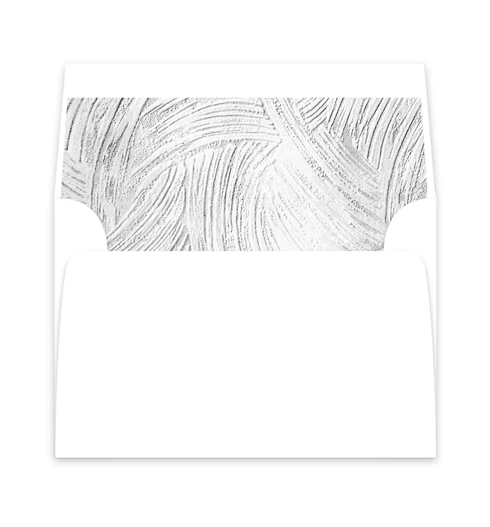 This is a  6" x 5.812" Envelope Liners (ELP) called Line Texture printed in full color