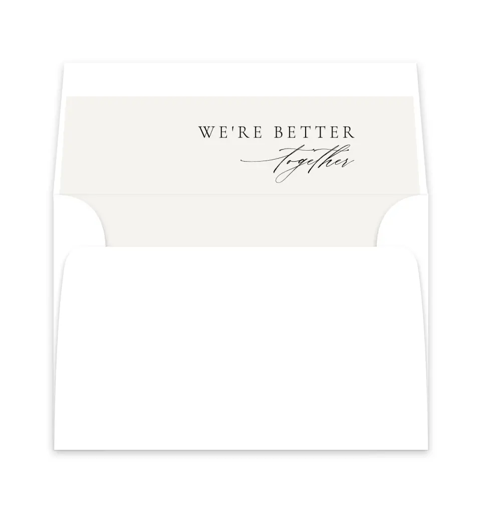 This is a  6" x 5.812" Envelope Liners (ELP) called Simply Elegant printed in full color