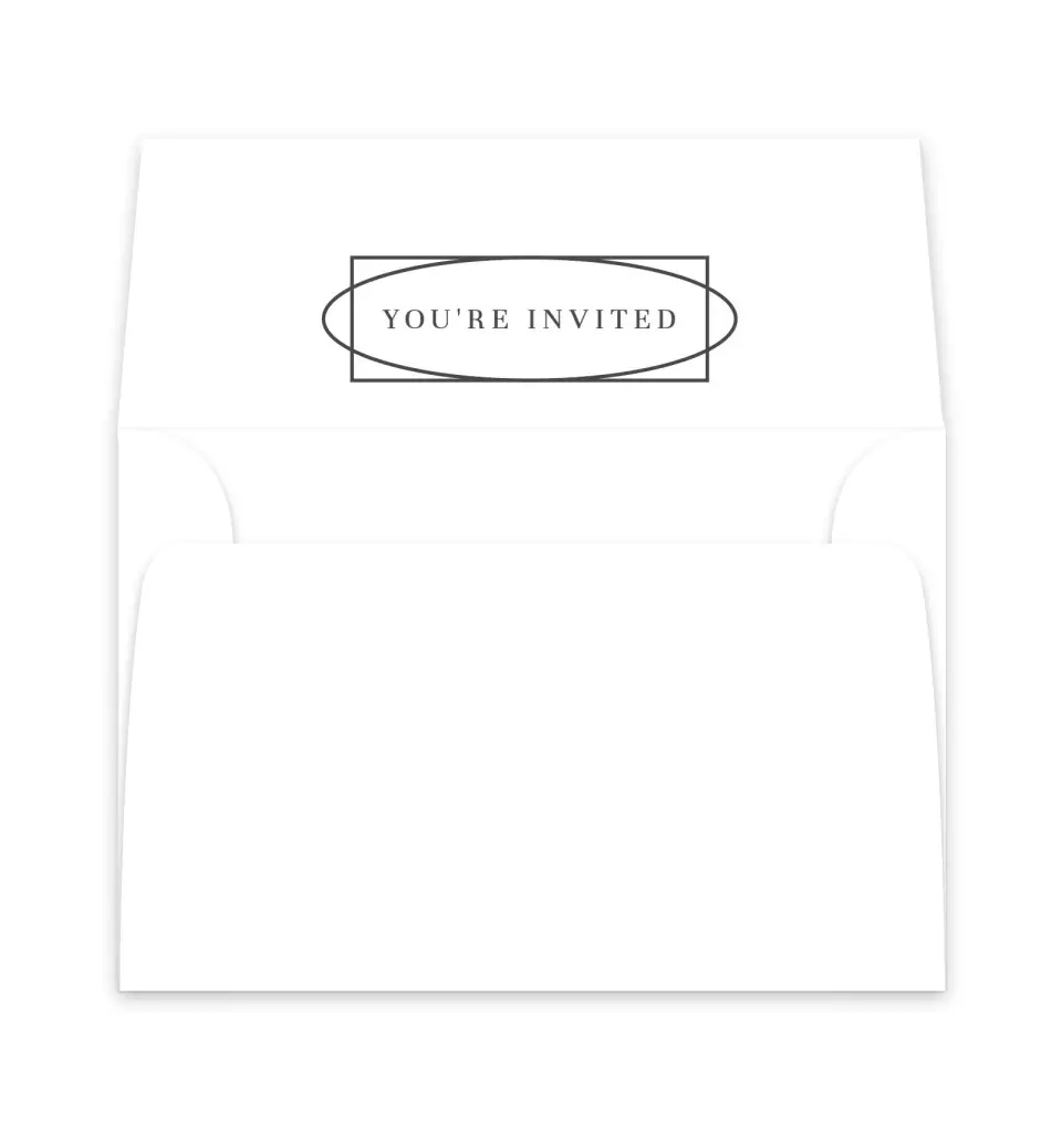 This is a  6" x 5.812" Envelope Liners (ELP) called Graphic Enclosure printed in full color