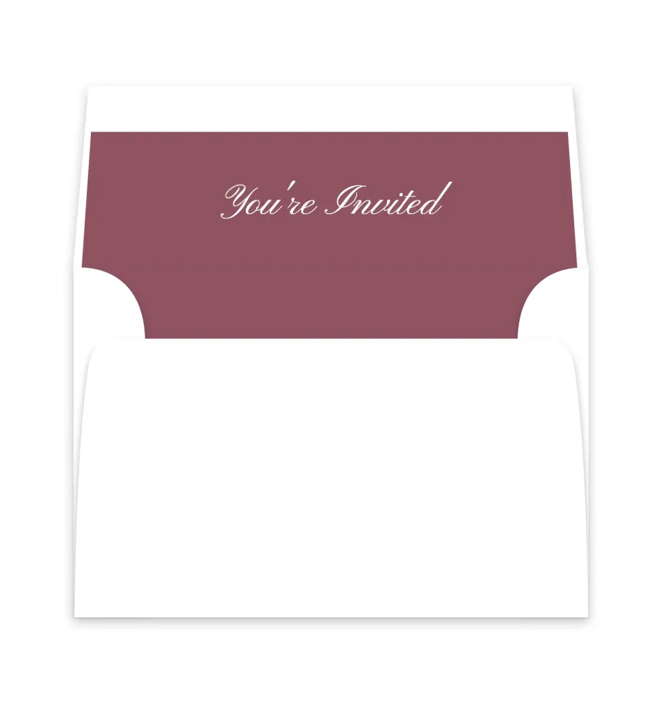 This is a  6" x 5.812" Envelope Liners (ELP) called Quietly Quaint printed in full color