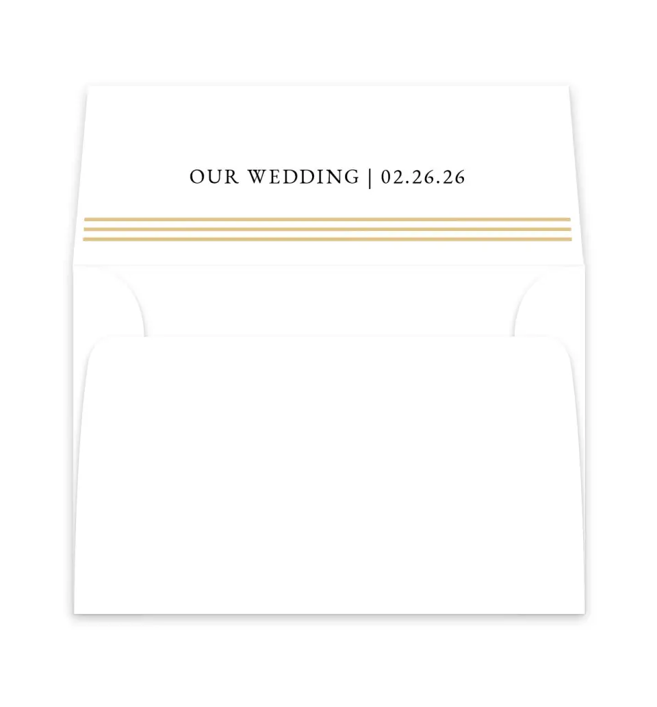 This is a  6" x 5.812" Envelope Liners (ELP) called Charming Arch printed in full color