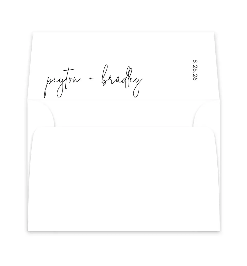 This is a  6" x 5.812" Envelope Liners (ELP) called Mod Aesthetic printed in full color