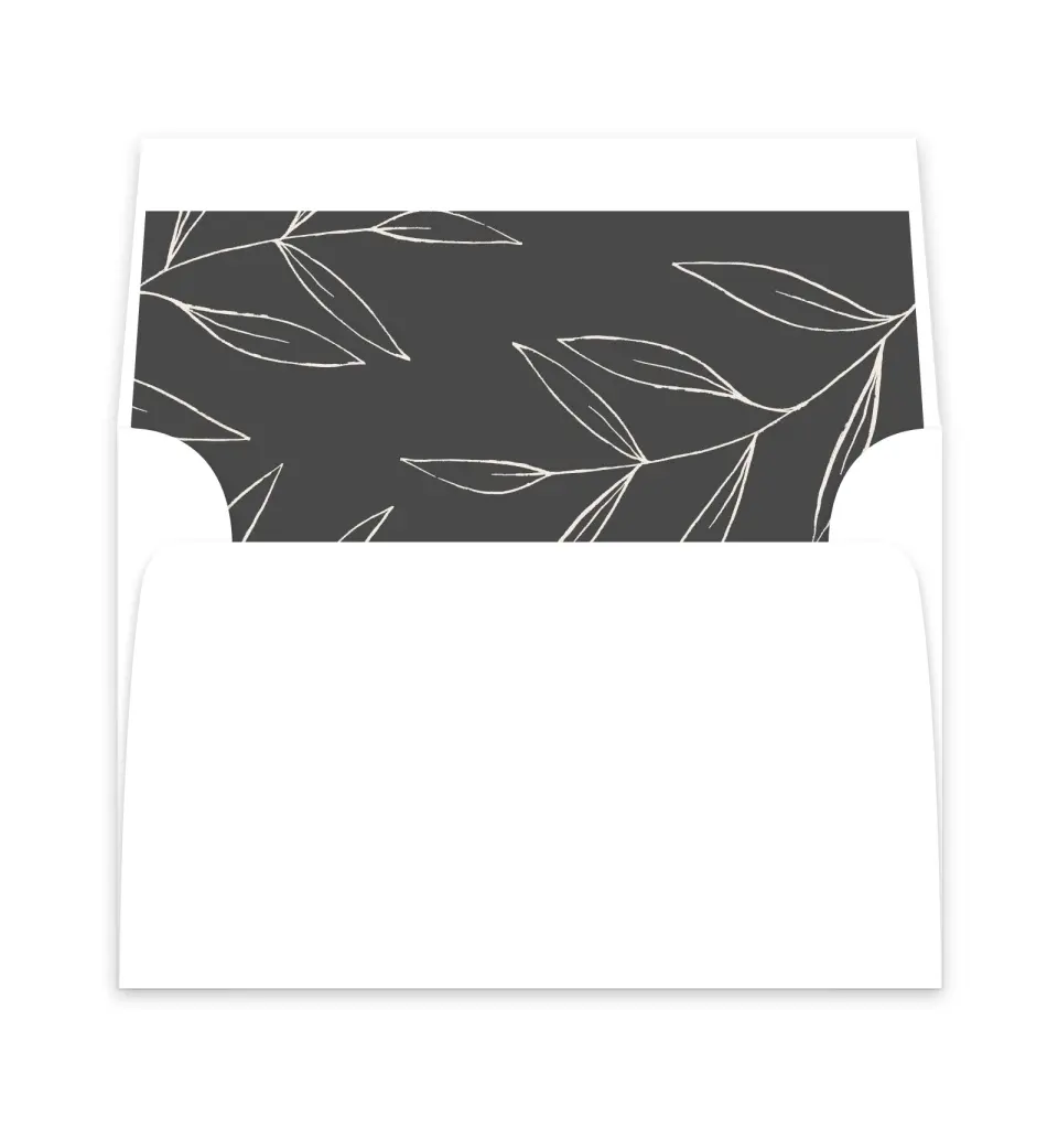 This is a  6" x 5.812" Envelope Liners (ELP) called Dazzling Moment printed in full color