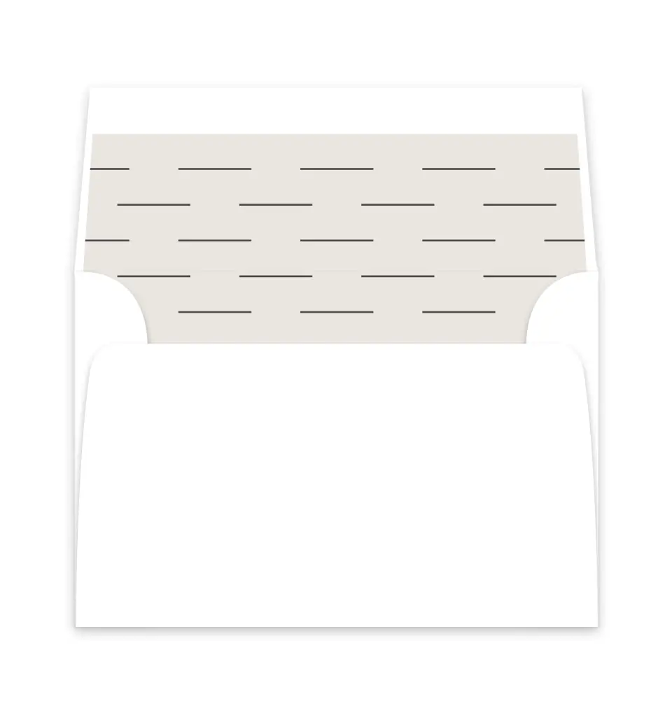 This is a  6" x 5.812" Envelope Liners (ELP) called Simple Gathering printed in full color