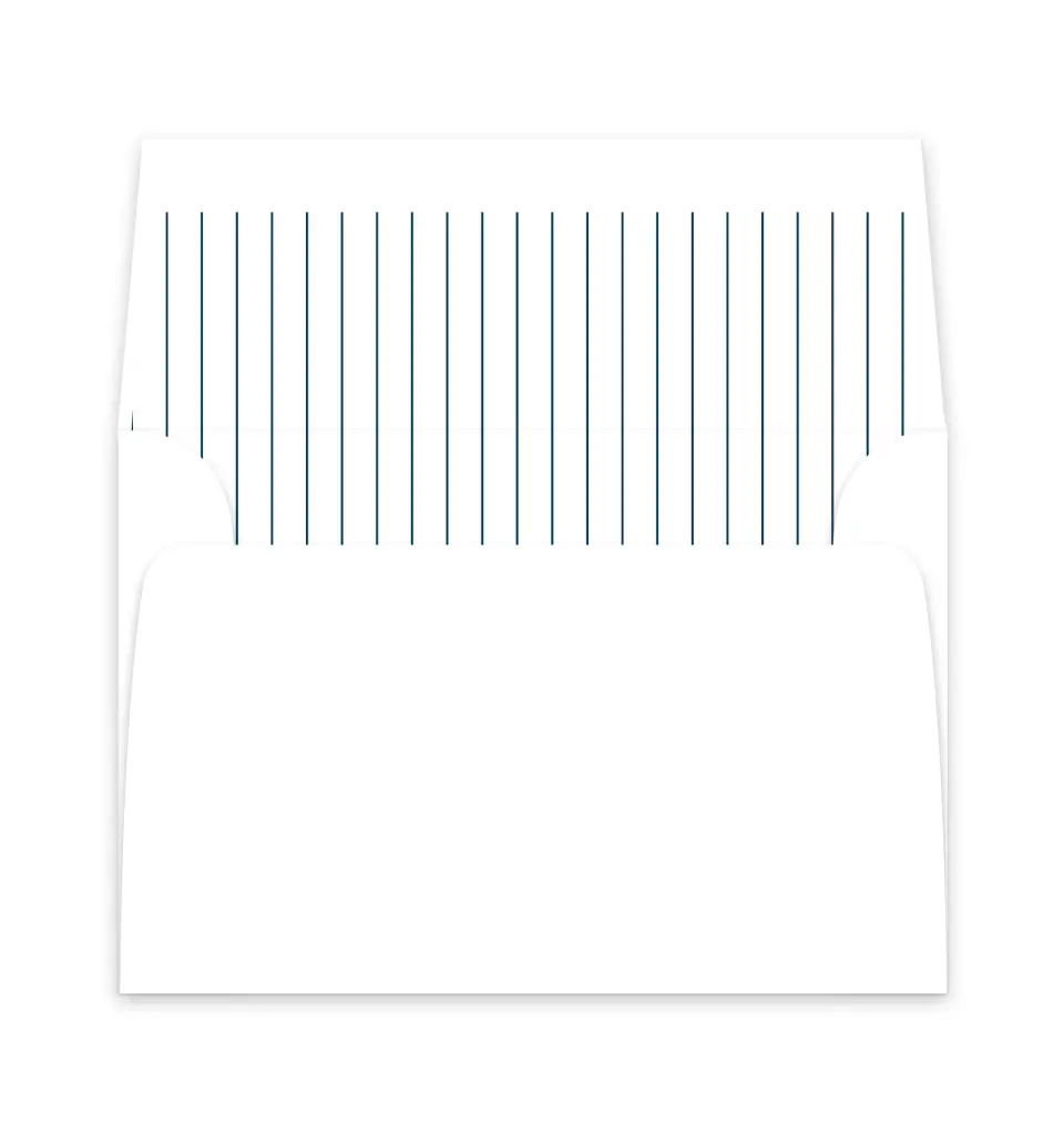 This is a  6" x 5.812" Envelope Liners (ELP) called The Sophia printed in full color
