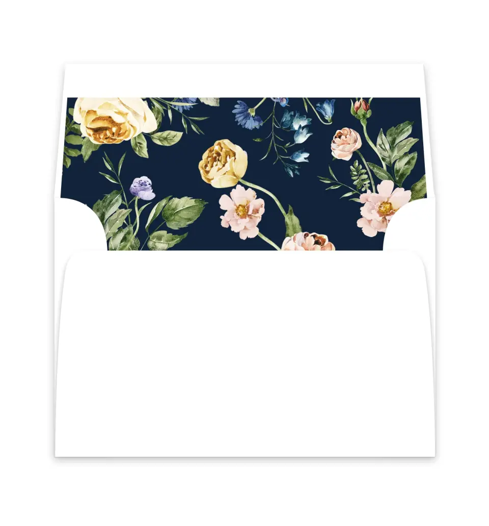 This is a  6" x 5.812" Envelope Liners (ELP) called The Natalie printed in full color