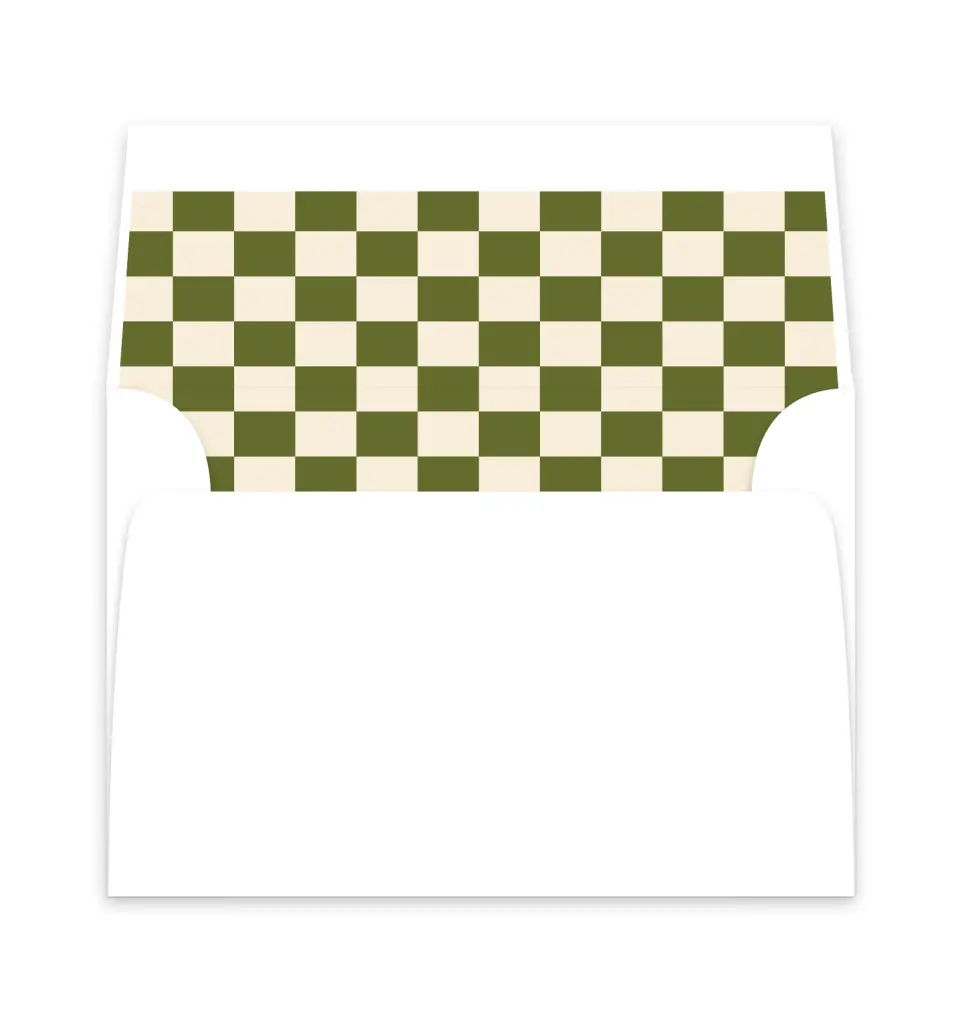 This is a  6" x 5.812" Envelope Liners (ELP) called Desert Funk printed in full color