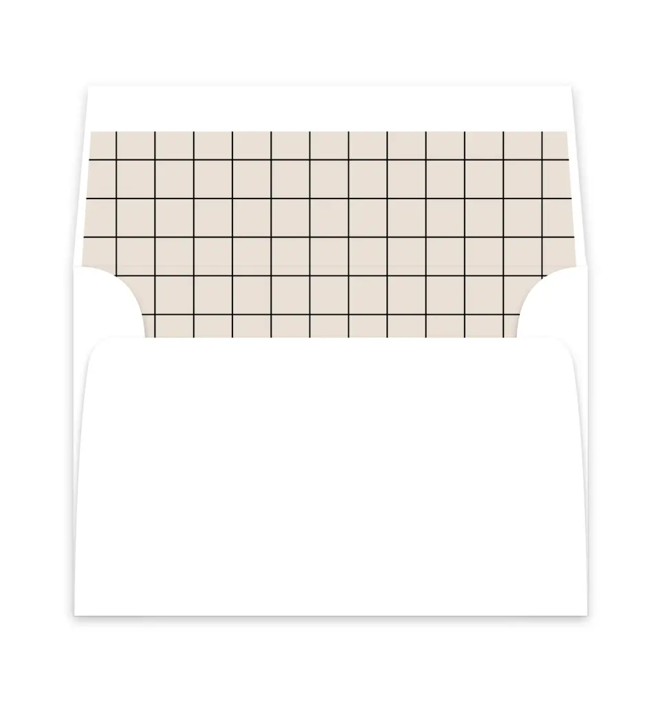 This is a  6" x 5.812" Envelope Liners (ELP) called The Samantha printed in full color