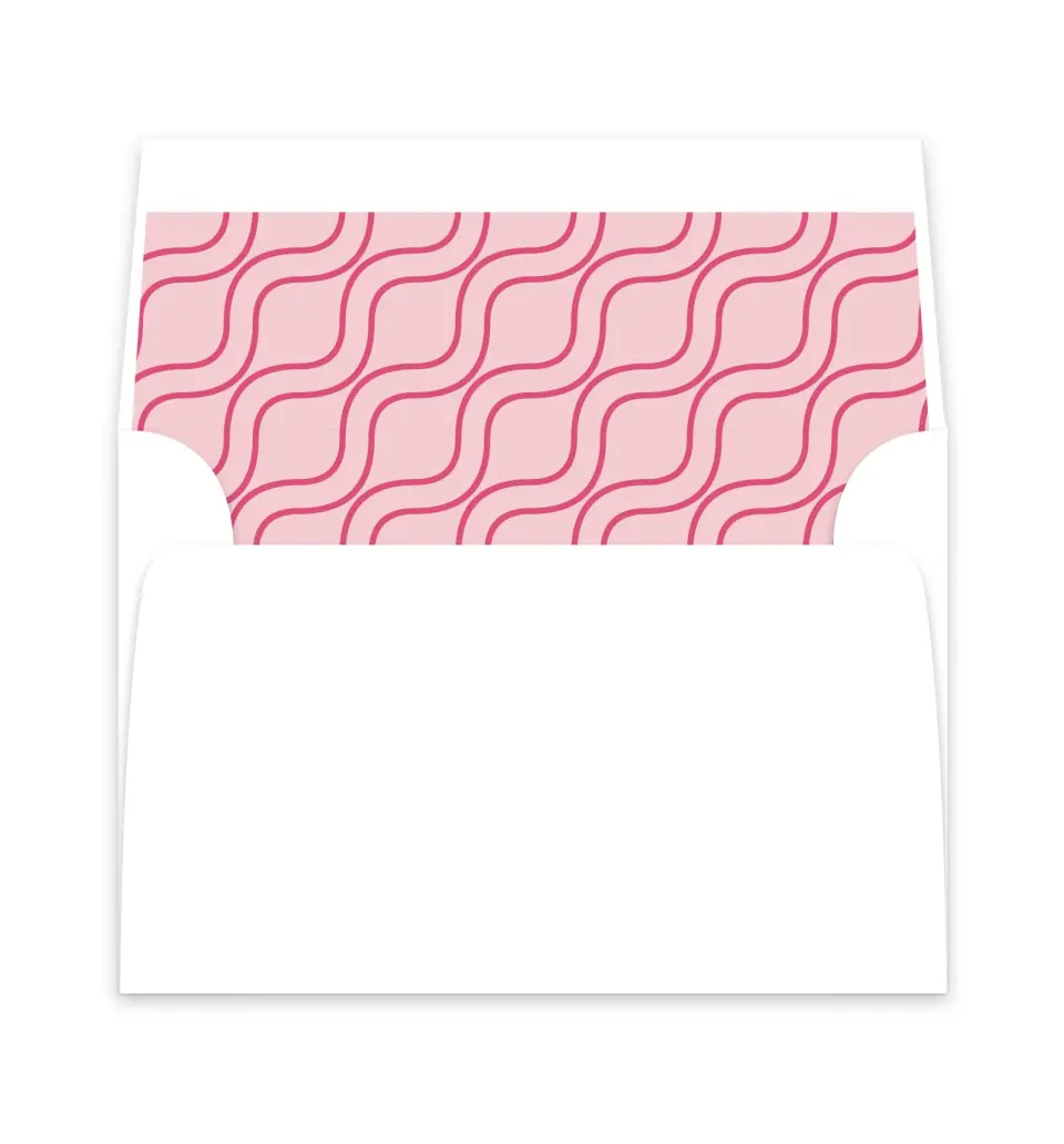 This is a  6" x 5.812" Envelope Liners (ELP) called The Andrea printed in full color