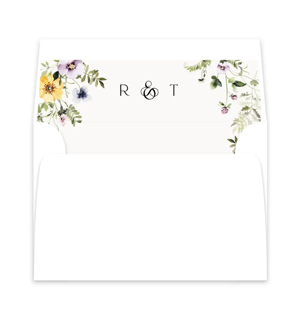 This is a  6" x 5.812" Envelope Liners (ELP) called The Ruby printed in full color