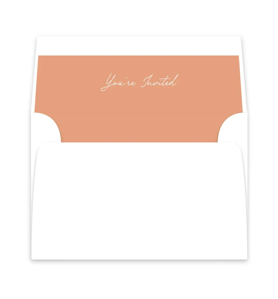 This is a  6" x 5.812" Envelope Liners (ELP) called Warm Wildflowers printed in full color