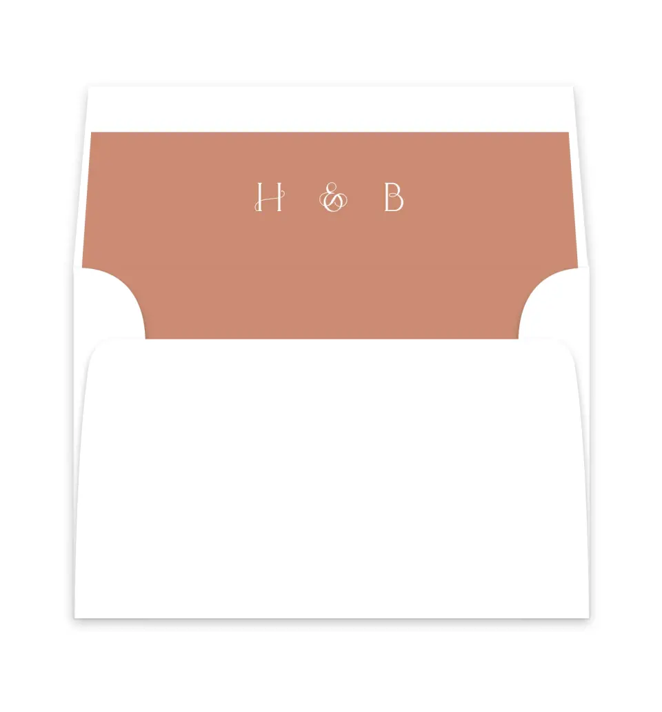 This is a  6" x 5.812" Envelope Liners (ELP) called Delicate Garden printed in full color