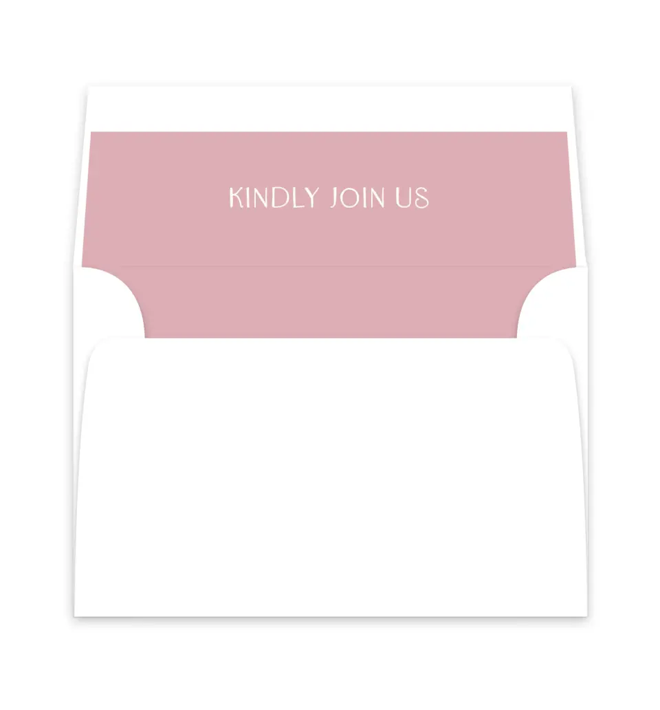 This is a  6" x 5.812" Envelope Liners (ELP) called Efflorescence printed in full color
