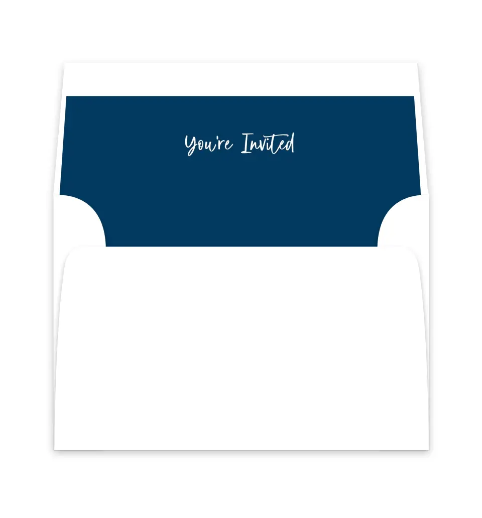 This is a  6" x 5.812" Envelope Liners (ELP) called Abundant Blue printed in full color