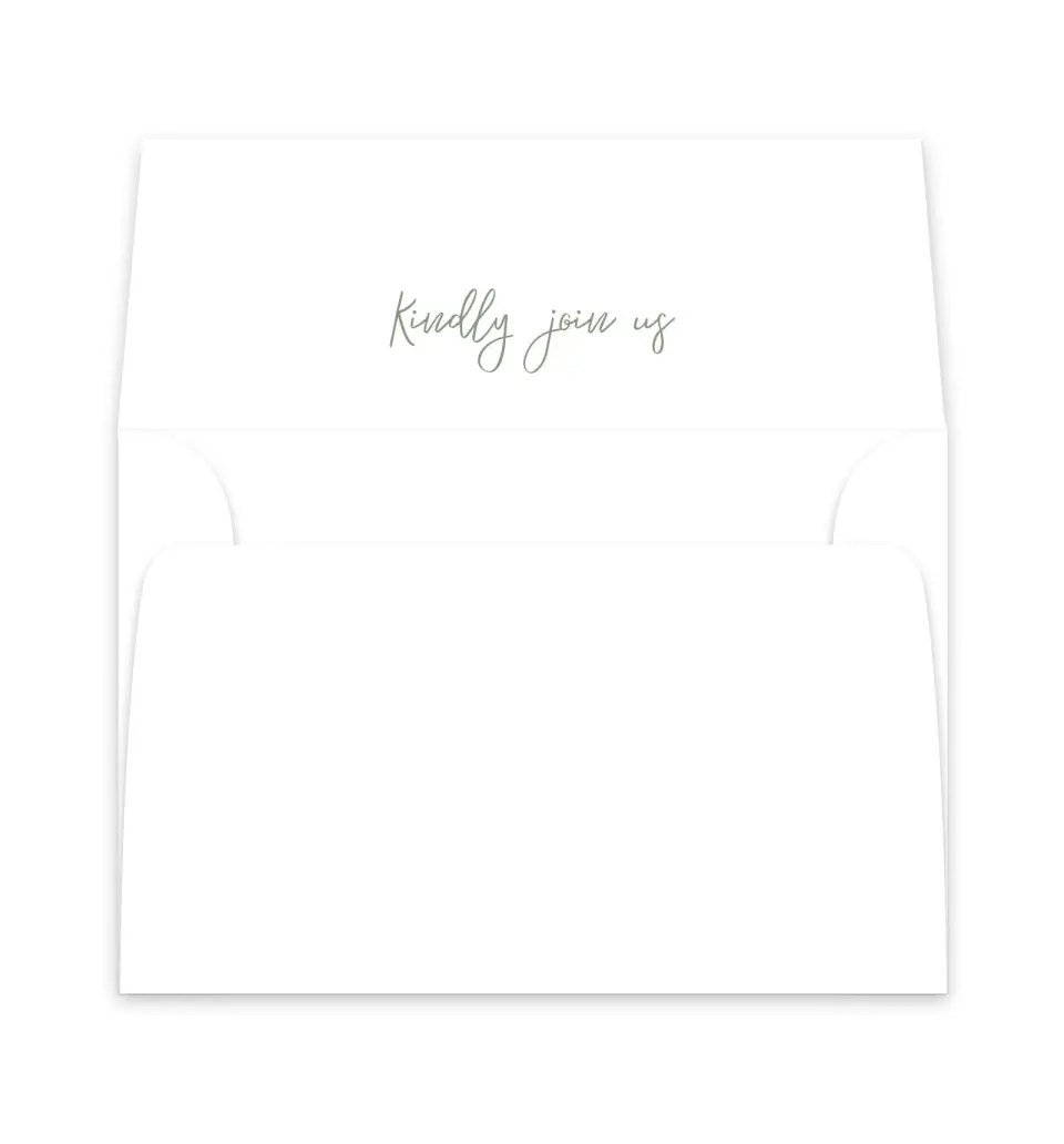 This is a  6" x 5.812" Envelope Liners (ELP) called Hopeful Floral printed in full color