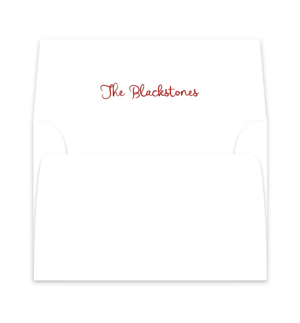 This is a  6" x 5.812" Envelope Liners (ELP) called Love Birds printed in full color