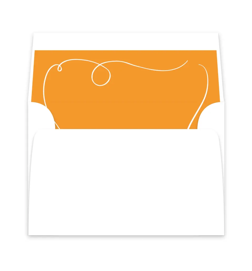 This is a  6" x 5.812" Envelope Liners (ELP) called The Micayla printed in full color