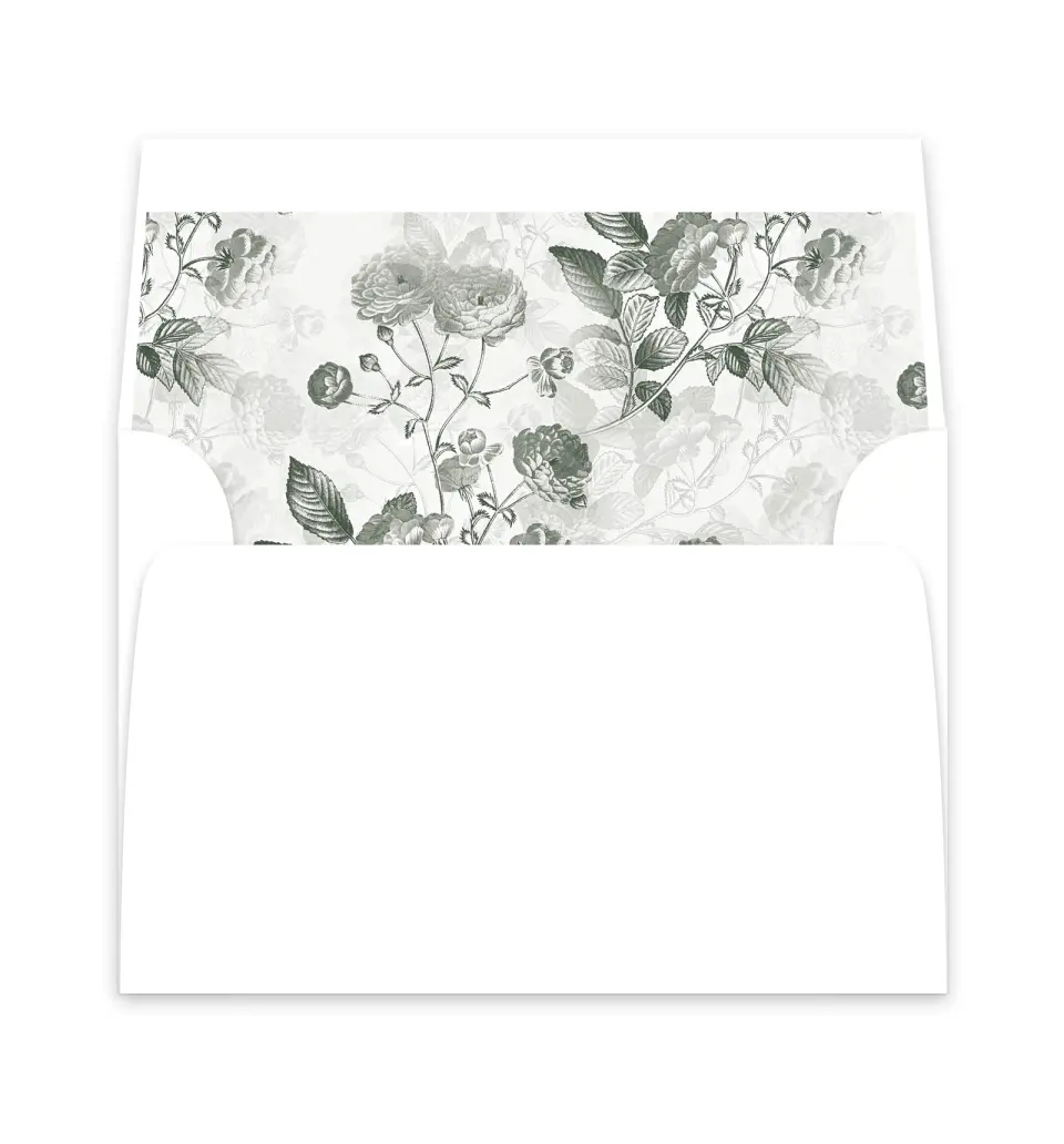 This is a  6" x 5.812" Envelope Liners (ELP) called The Adaline printed in full color