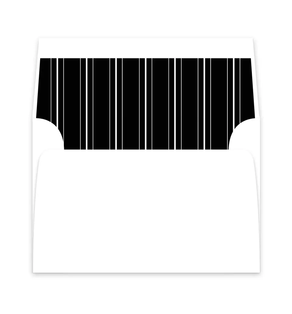 This is a  6" x 5.812" Envelope Liners (ELP) called Elegant Tradition printed in full color