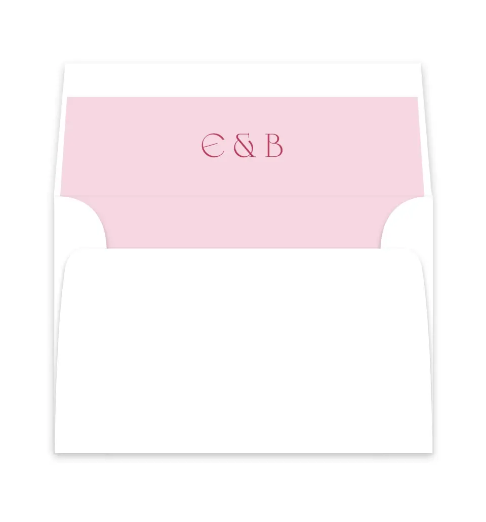 This is a  6" x 5.812" Envelope Liners (ELP) called Water Lily printed in full color