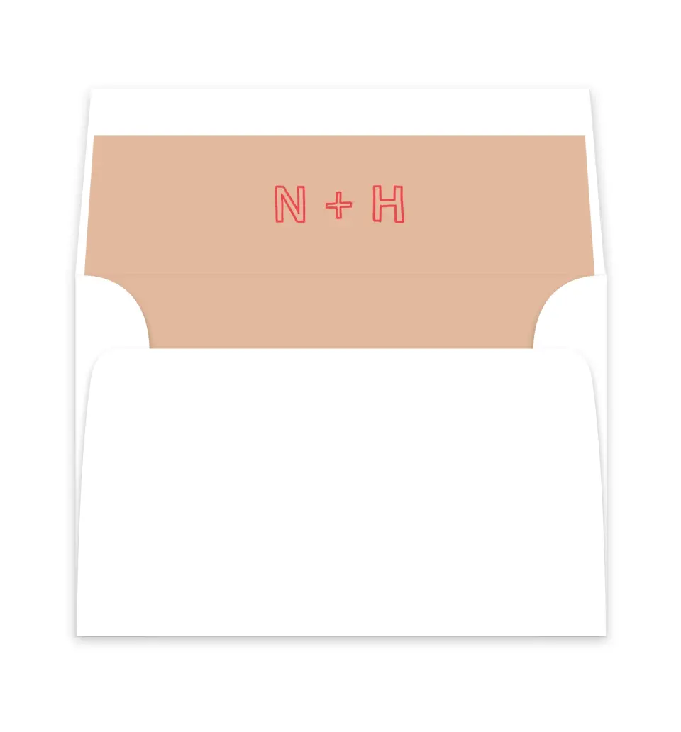 This is a  6" x 5.812" Envelope Liners (ELP) called Bold & Bright printed in full color