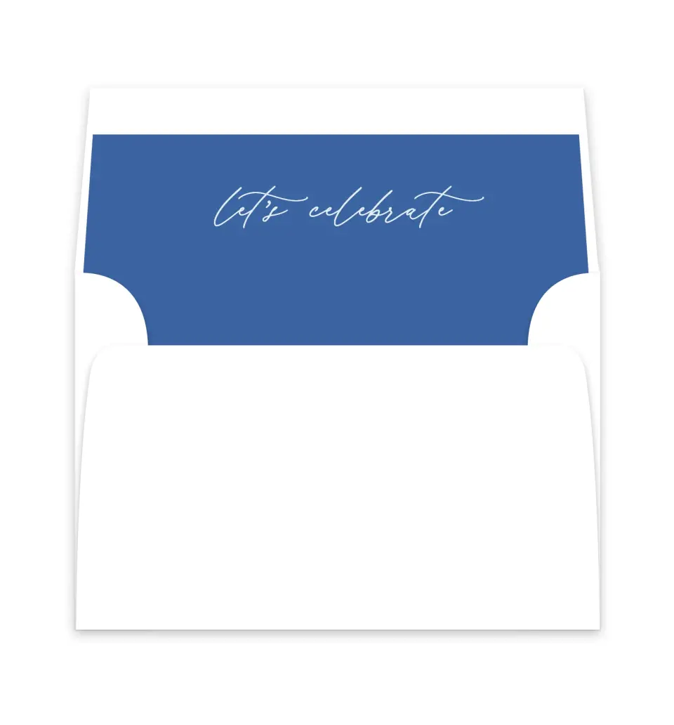 This is a  6" x 5.812" Envelope Liners (ELP) called Forever and Ever printed in full color