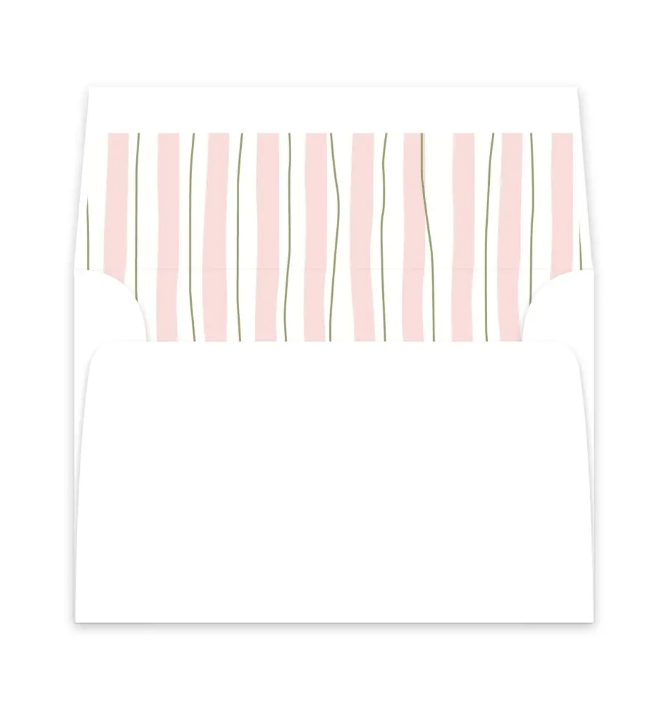 This is a  6" x 5.812" Envelope Liners (ELP) called The Jolene printed in full color