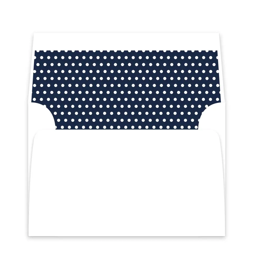 This is a  6" x 5.812" Envelope Liners (ELP) called Minimal Dot Grad printed in full color