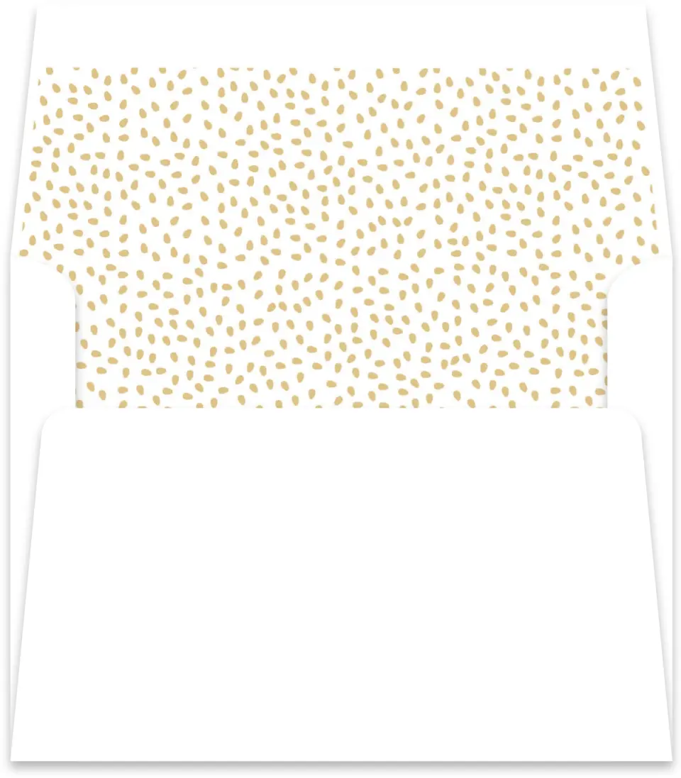 This is a  5½" x 5.9251" Envelope Liners (ELR) called Gilded Laurels printed in full color