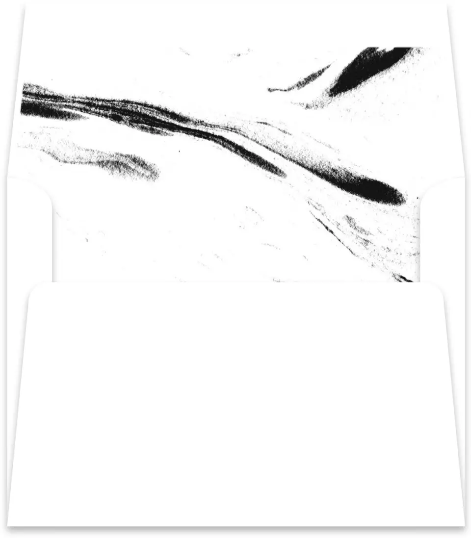 This is a Envelope Liners for 4.375 x 5.75 Card Envelope Liner called Elegant Marble printed in full color
