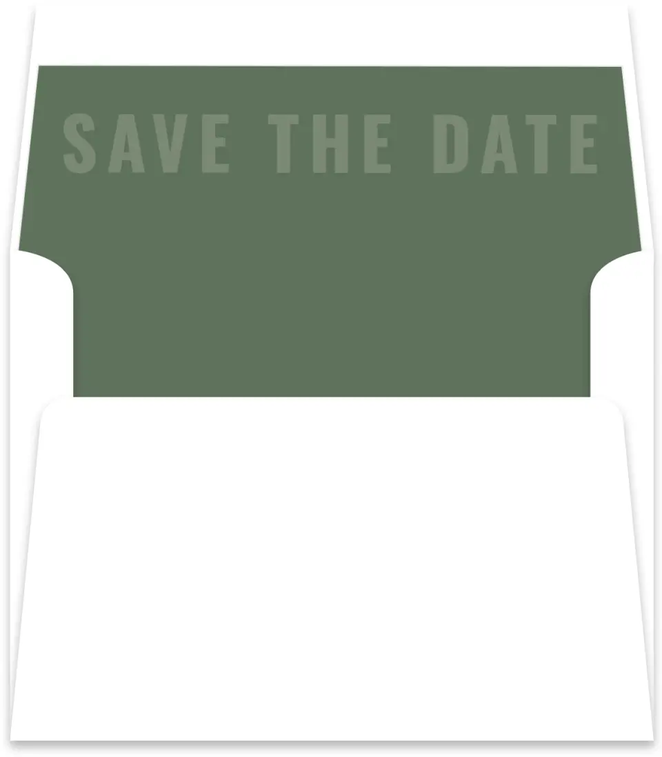 This is a  5½" x 5.9251" Envelope Liners (ELR) called Bold Trio printed in full color