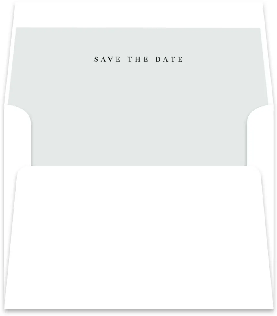 This is a  5½" x 5.9251" Envelope Liners (ELR) called Simple Portrait printed in full color