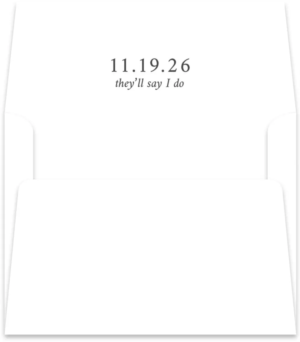 This is a  5½" x 5.9251" Envelope Liners (ELR) called Through the Years printed in full color