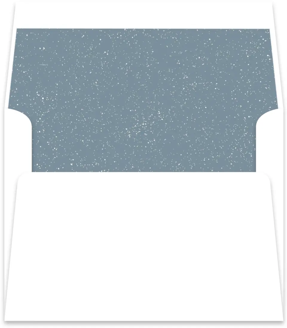This is a Envelope Liners for 4.375 x 5.75 Card Envelope Liner called Stardust printed in full color