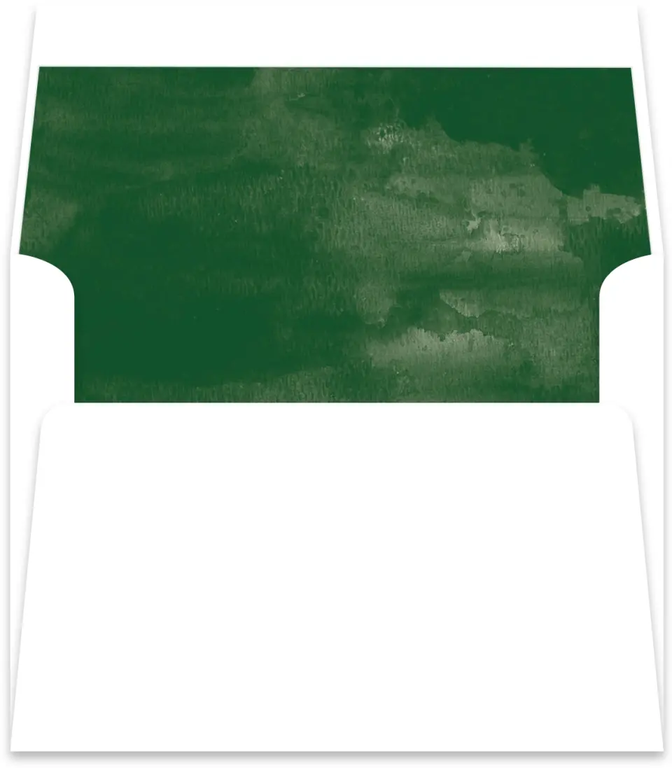 This is a Envelope Liners for 4.375 x 5.75 Card Envelope Liner called Thick Paint printed in full color