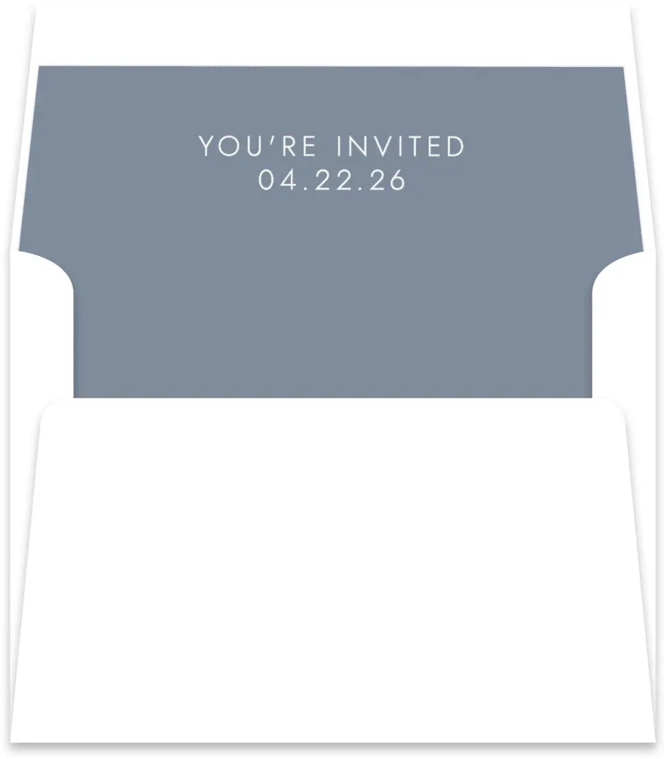 This is a  5½" x 5.9251" Envelope Liners (ELR) called Tender Blooms printed in full color