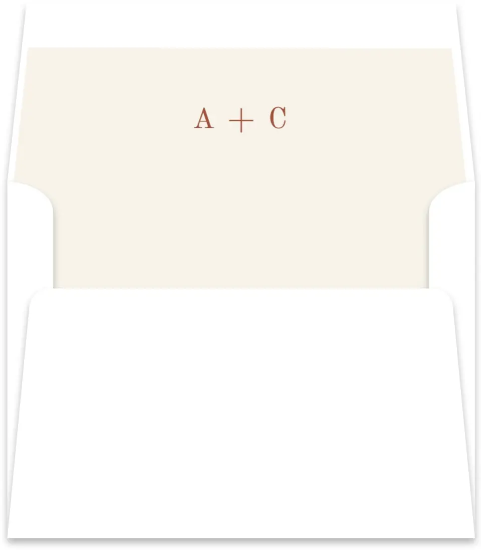 This is a  5½" x 5.9251" Envelope Liners (ELR) called Turning Leaves printed in full color