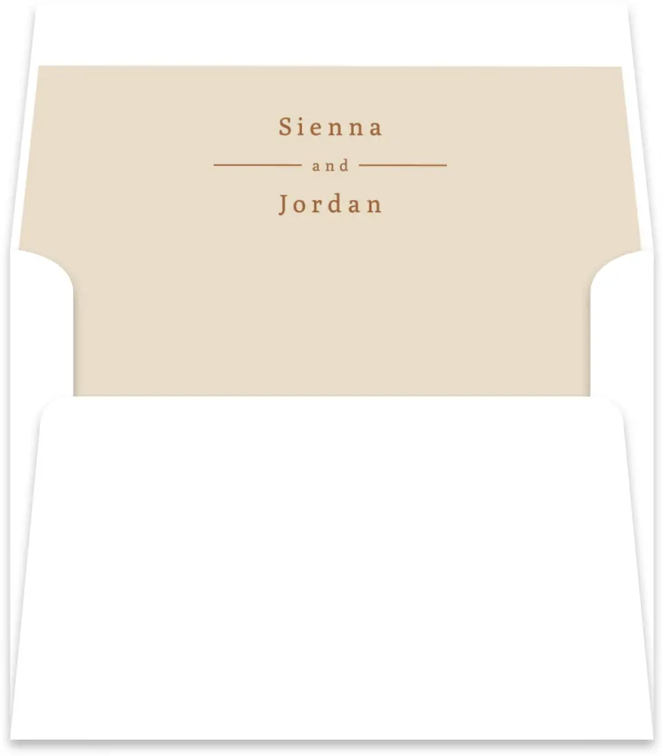 This is a  5½" x 5.9251" Envelope Liners (ELR) called Threads of Love printed in full color