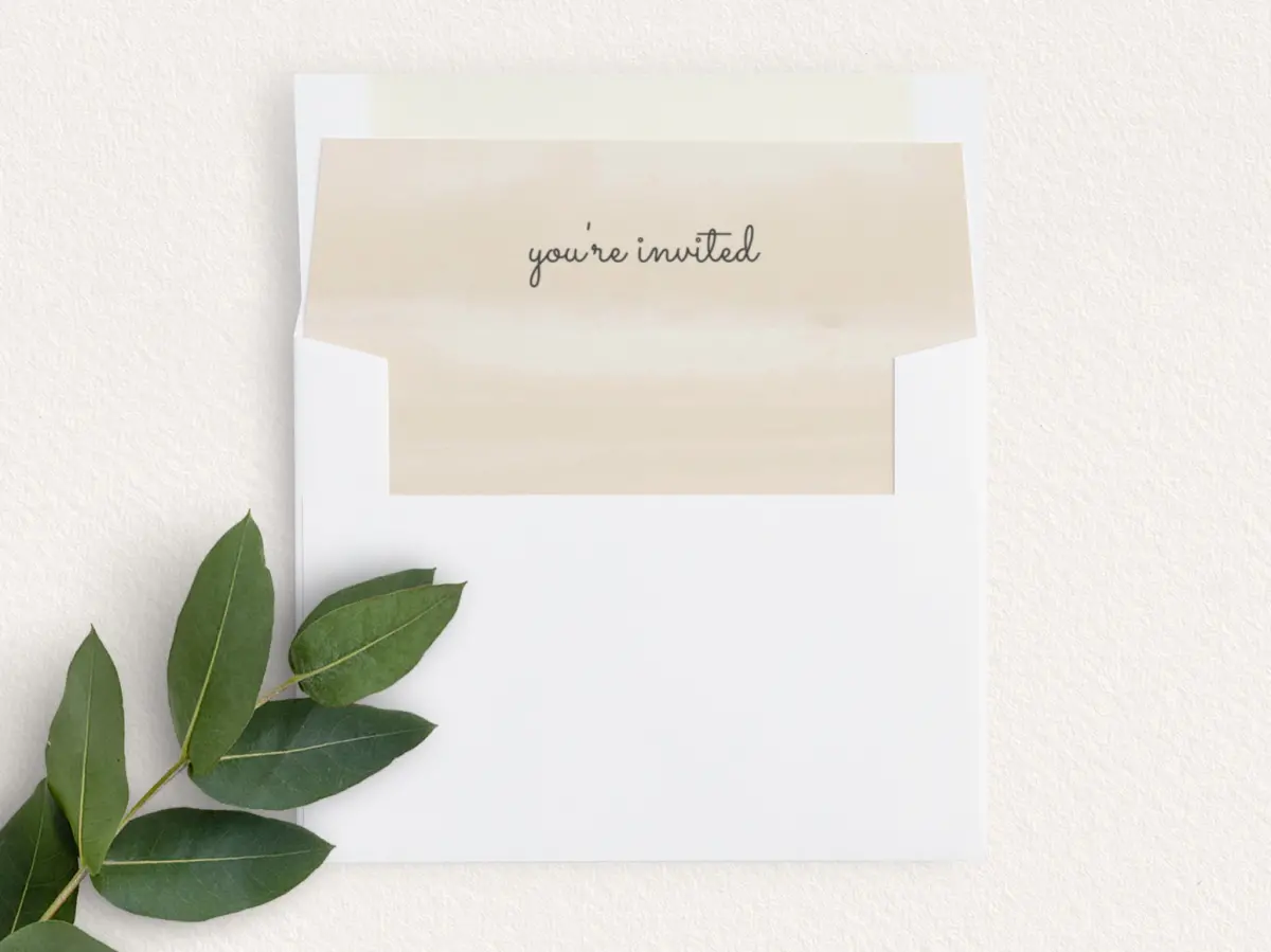 Envelope Liner