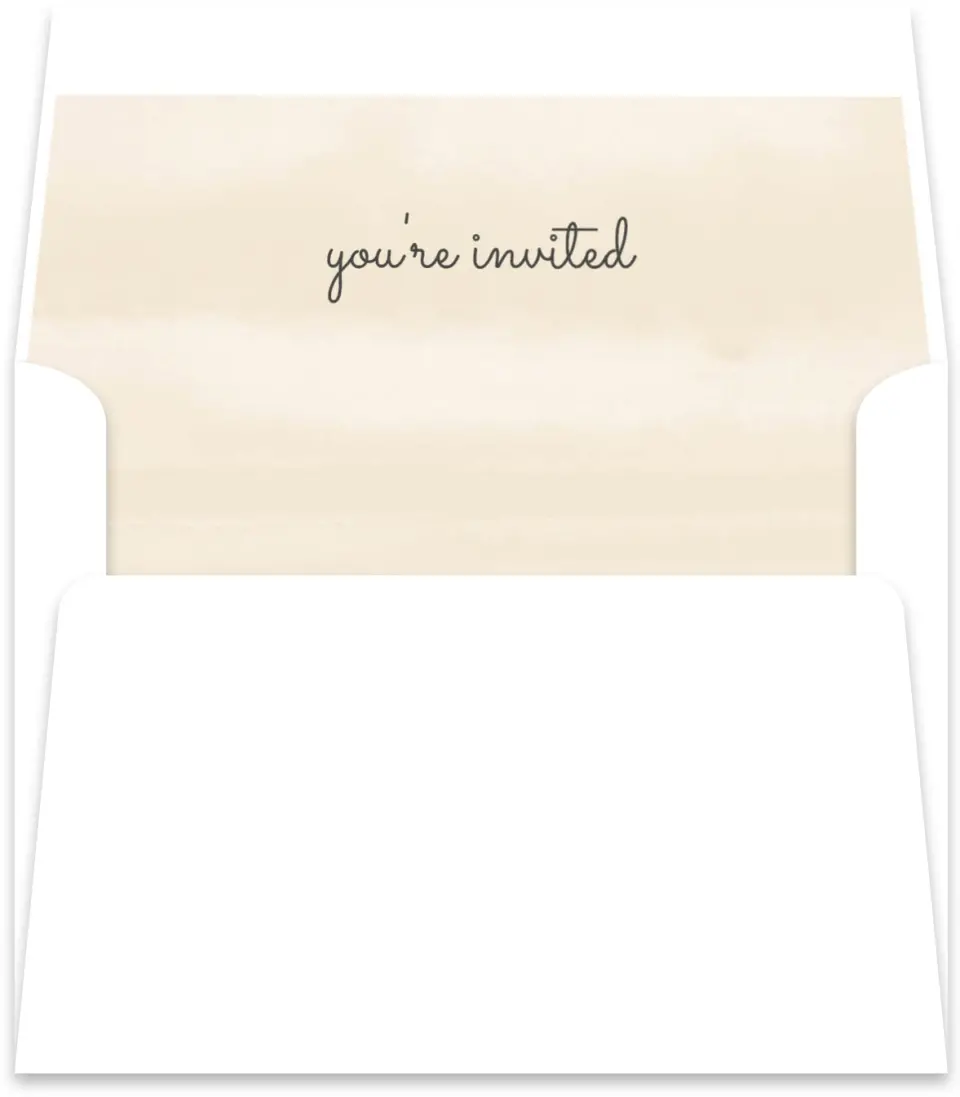 This is a  5½" x 5.9251" Envelope Liners (ELR) called Serene Flora printed in full color