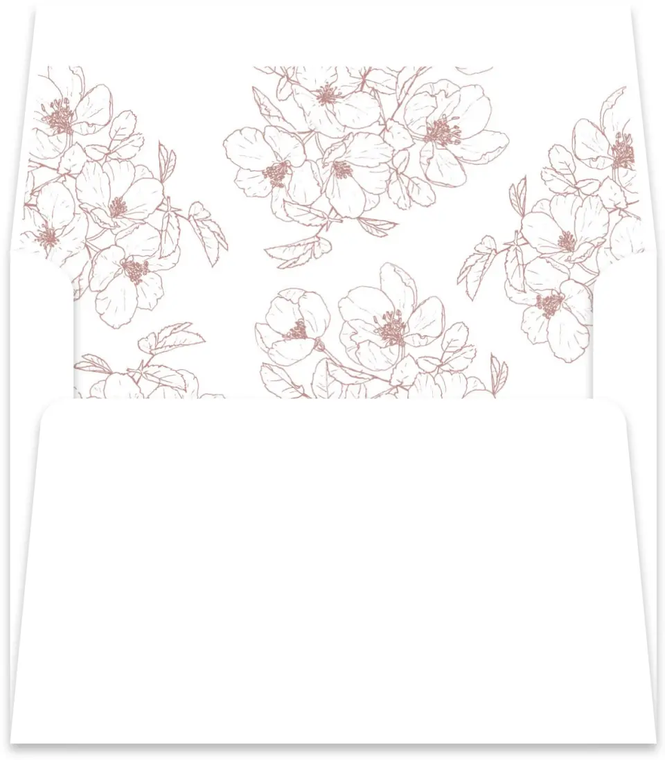 This is a  5½" x 5.9251" Envelope Liners (ELR) called The Kinsley printed in full color